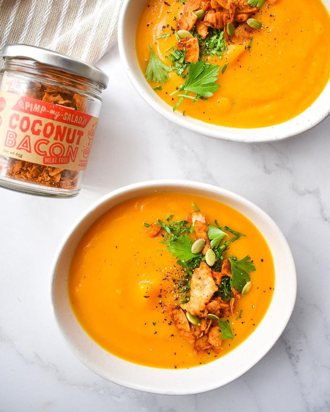 Pumpkin Soup | Coconut Bacon