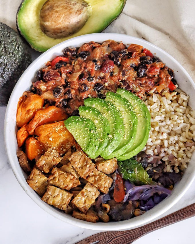 Easy Bean Chili | Cashew Parmesan