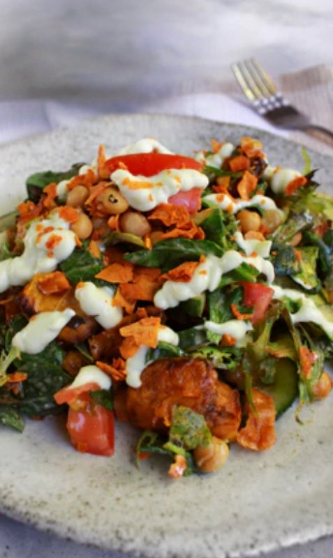 Pumpkin & Chickpea Salad | Bacon Bits