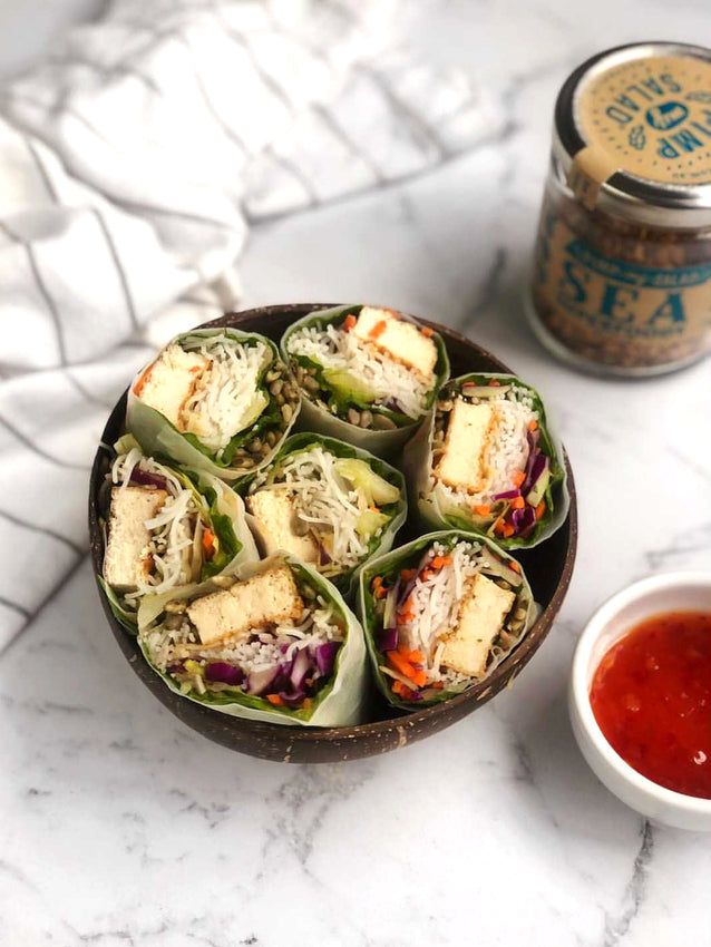 Pimped Rice Paper Rolls | Sea Superfoods