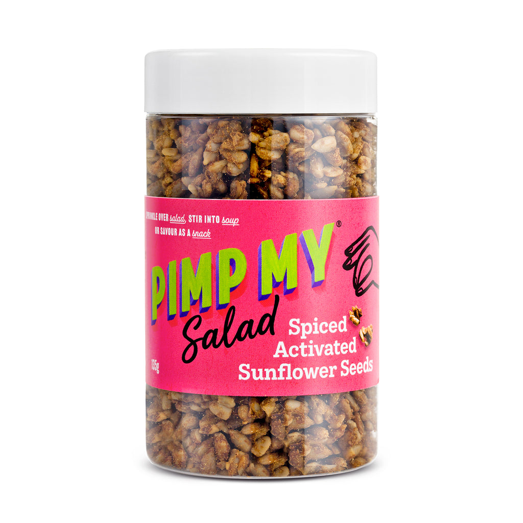 Spiced Sunflower Seeds Sprinkles  – Recyclable PET Jar